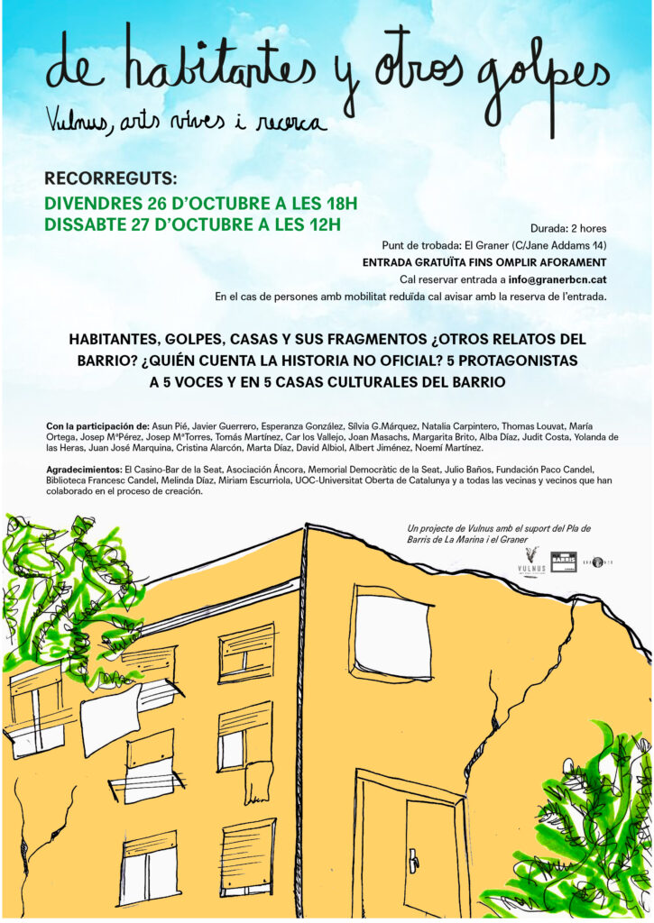 Recorridos ‘Vulnus’ el 26 y 27 de octubre - Graner