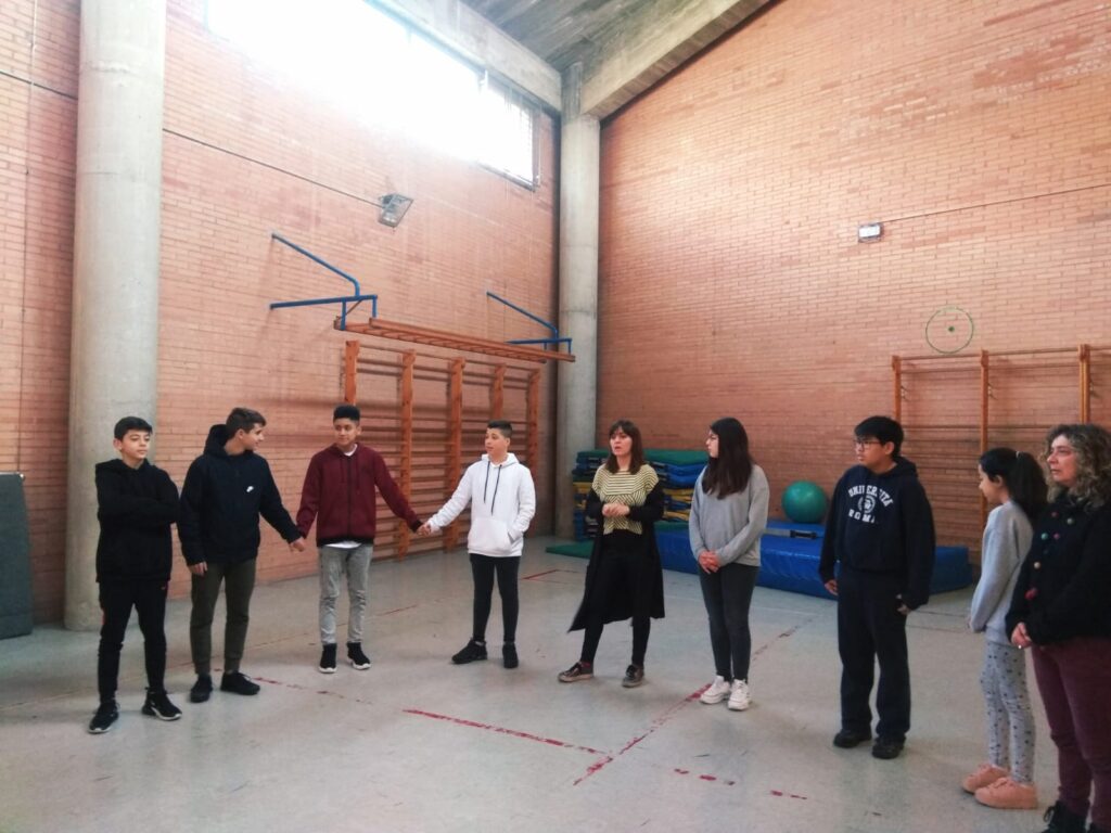 Segundo trimestre del ‘Aula Performativa en el IES Montjuïc - Graner