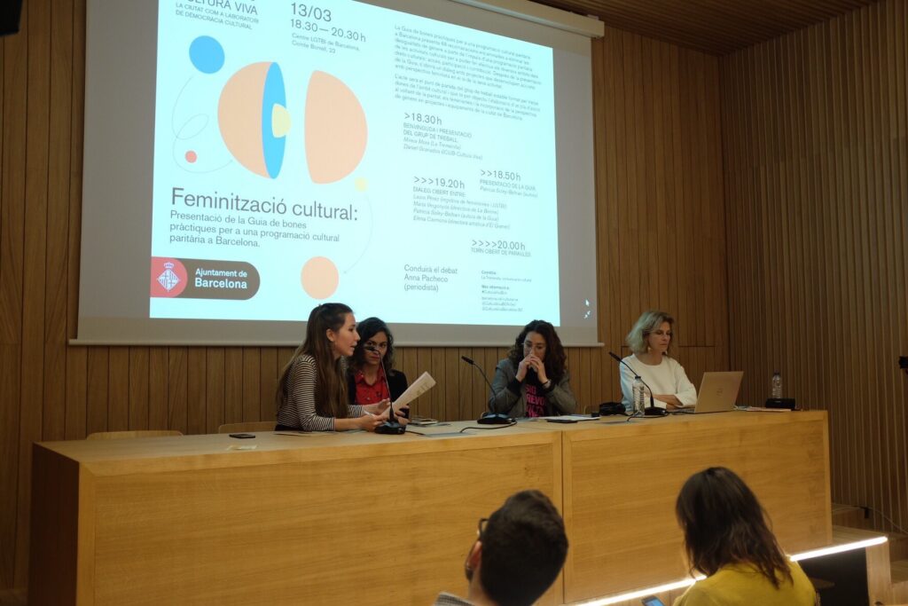 Guia de bones pràctiques per a una programació cultural paritària a Barcelona - Graner