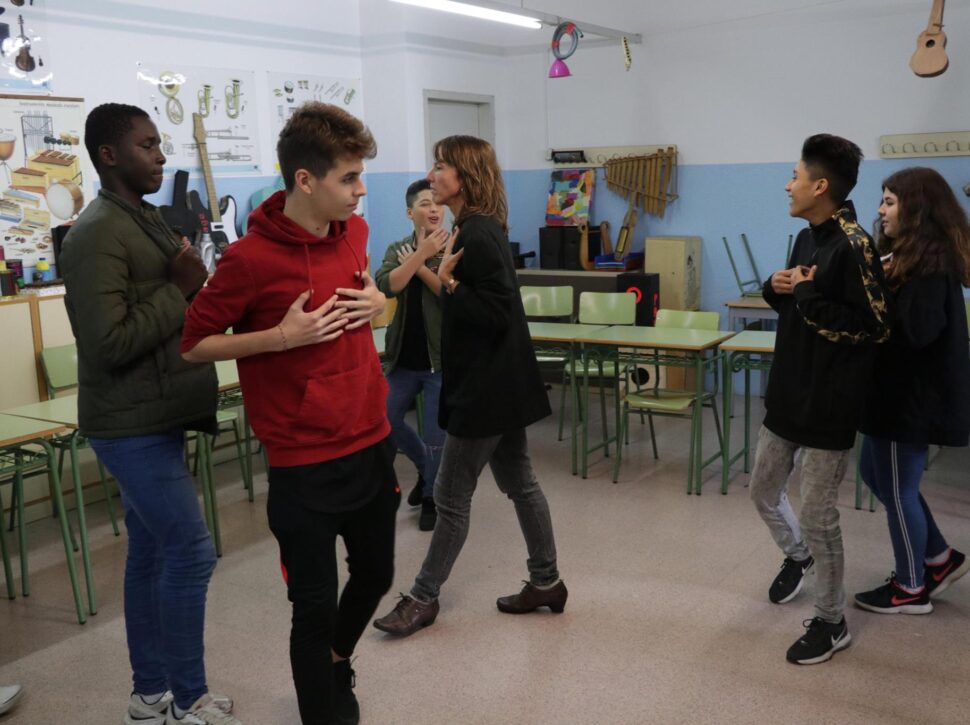 Aula Performativa a l’IES Montjuïc