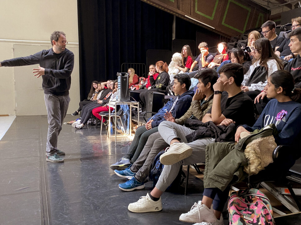 ENRESiDENCiA 2019/20 con João Lima en el Instituto Bernat Metge