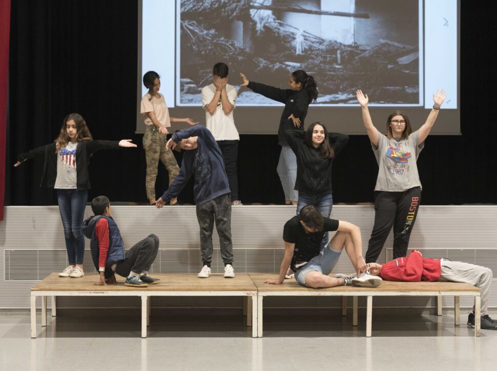 ENRESiDÈNCiA 2018/19 with Andrés Waksman at Institut Barri Besòs