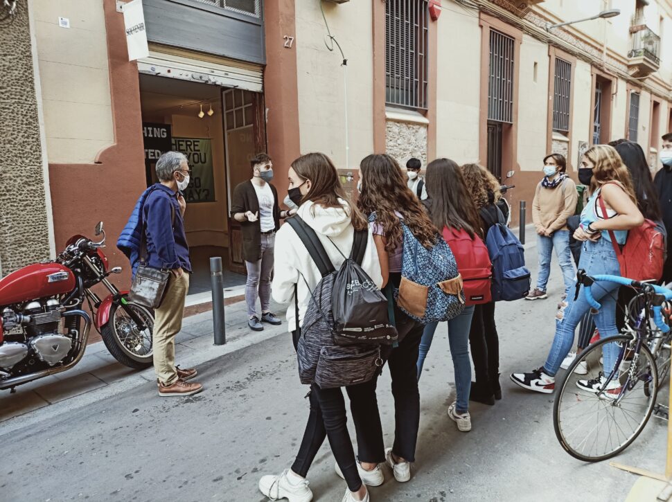 “Desentumint els aprenentatges” amb la Silvia Sant Funk a l’Institut Montjuïc