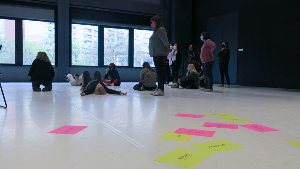 Zonas de Contacto en las aulas y también en el Graner, con el Segundo Encuentro de Maestrxs y Artistas - Graner
