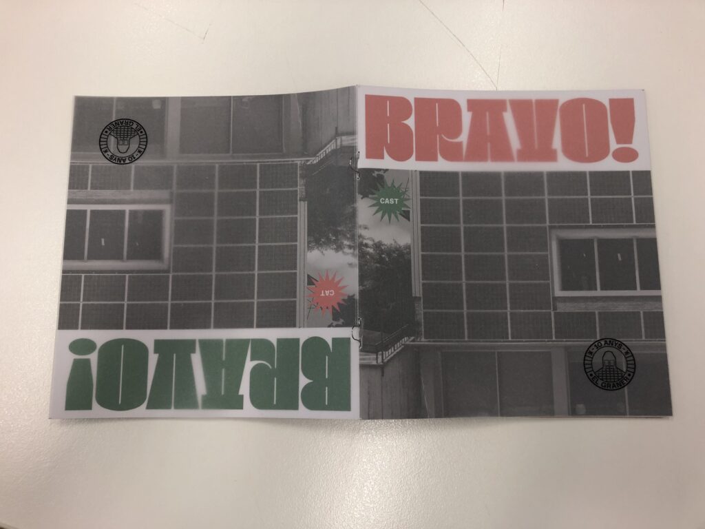 Fanzine BRAVO! per celebrar els 10 anys del Graner - Graner
