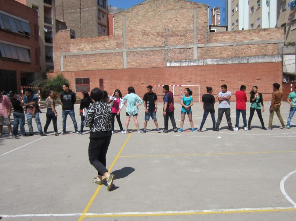 ENRESiDENCiA 2012/13 con Àngels Margarit en el Institut Joan Coromines